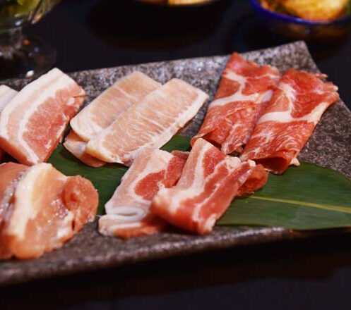 日本北海道黑豚肉及雞肉午市套餐
